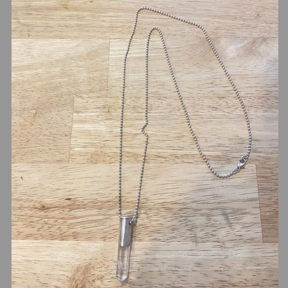 Chan Luu Sterling Silver "Bullet" Necklace